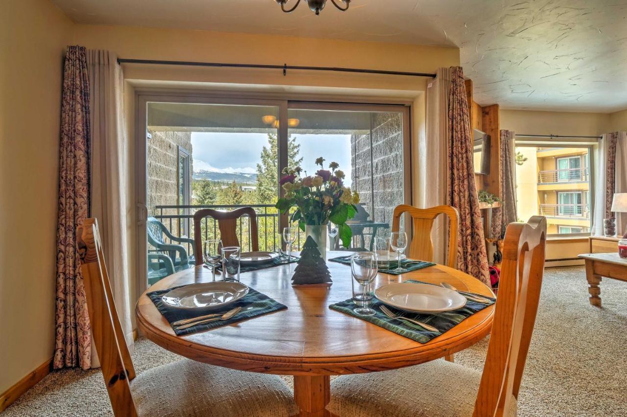 Cozy Ski-Inandski-Out Breckenridge Condo Mtn Views! Esterno foto