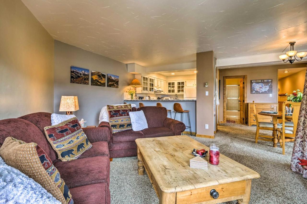 Cozy Ski-Inandski-Out Breckenridge Condo Mtn Views! Esterno foto